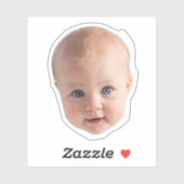 Custom Face Stickers – Personalized Photo Decals (Vel)