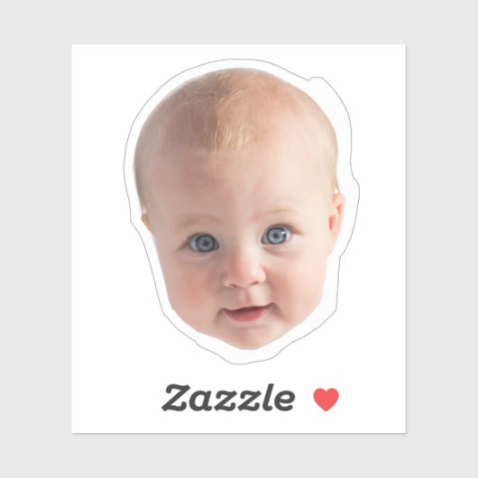Custom Face Stickers – Personalized Photo Decals (Vel)