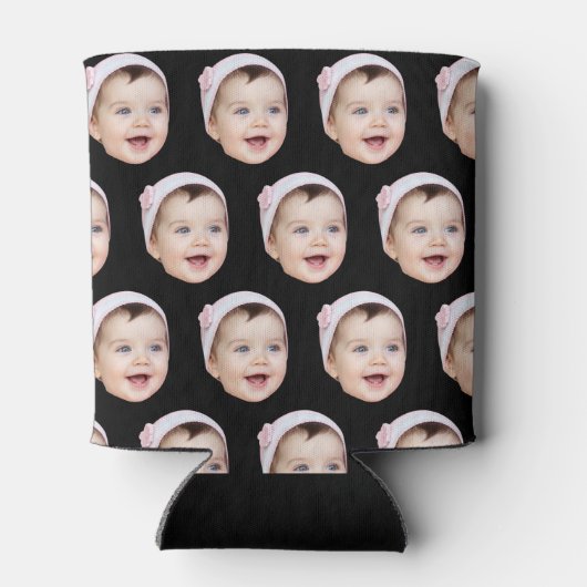 Custom Face Verjaardag Favorieten Bachelorette Par Blikjeskoeler (Achterkant)