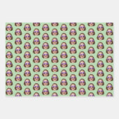 Custom Face Wrapping Paper | Custom Face Gift Wrap (Voorkant 3)
