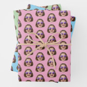 Custom Face Wrapping Paper | Custom Face Gift Wrap (In situ)