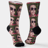 Custom Faces Photo Socks Sokken (Gebogen)