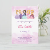 Custom Fairy Tale Verjaardag Kaart voor Meisjes (Staand voorkant)