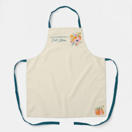 Custom Fall with Pumpkin & Florals Schort