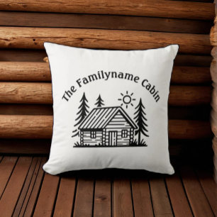 Custom Family Cabin Sierkussen