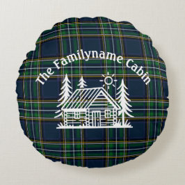Custom Family Cabin Sierkussen Rond Kussen