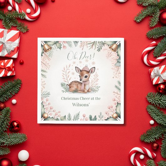 Custom Family Christmas Servet