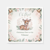 Custom Family Christmas Servet (Voorkant)