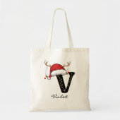 Custom Family Christmas Tote Bag for Mom & Grandma (Voorkant)