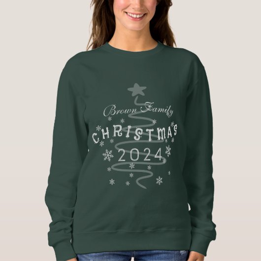 Custom Family Christmas Trui (Voorkant)