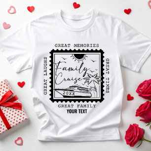 Custom Family Cruise 2025 Vakantie Cruise Squad T-shirt
