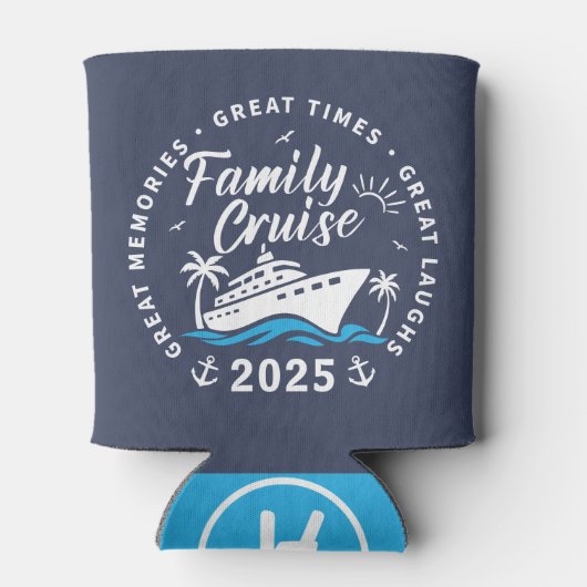 Custom Family Cruise Group Matching Cruise Trip Blikjeskoeler (Achterkant)