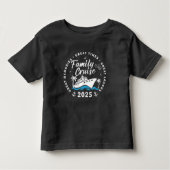 Custom Family Cruise Group Matching Cruise Trip Kinder Shirts (Voorkant)