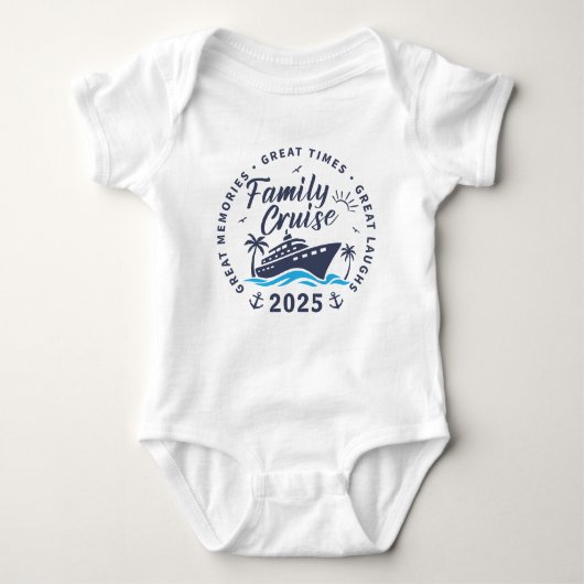 Custom Family Cruise Group Matching Cruise Trip Romper (Voorkant)