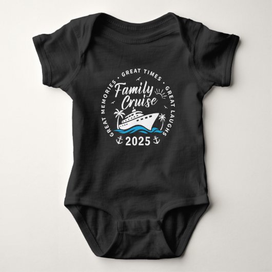 Custom Family Cruise Group Matching Cruise Trip Romper (Voorkant)