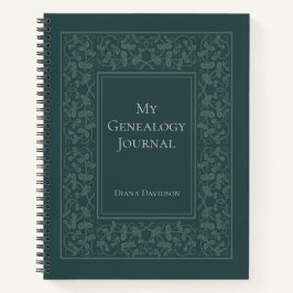Custom Family Genealogy Ancestry Journal Notitieboek