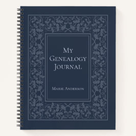Custom Family Genealogy Ancestry Journal Notitieboek