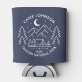 Custom Family Group Matching Camping Blikjeskoeler (Achterkant)