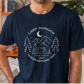 Custom Family Group Matching Camping T-shirt