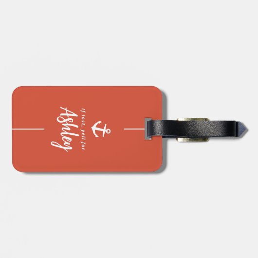 Custom Family Group Matching Cruise Trip Bagagelabel (Achterkant horizontaal)