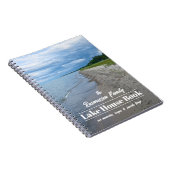 Custom Family Lake House Notitieboek (Rechterzijde)