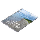 Custom Family Lake House Notitieboek (Linkerzijde)