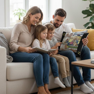 Custom Family Memories Cushion Cover Kussen