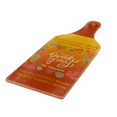 Custom Family Name Thanksgiving Snijplank (Hoek)