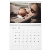 Custom Family Photo Calendar Kalender (Feb 2026)