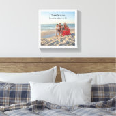 Custom Family Photo Canvas – Vakantie Motivatie Afdruk (Insitu (Slaapkamer))