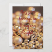 Custom Family Photo Christmas Card Feestdagenkaart (Achterkant)