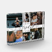 Custom Family Photo Collage Gift Best Stepdad Ever Fotoblokken (Links)