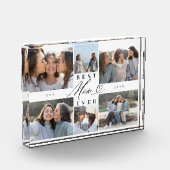 Custom Family Photo Collage Gift for Best Mom Ever Fotoblokken (Links)