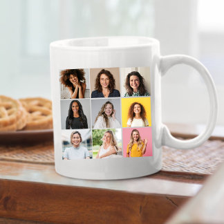 Custom Family Photo Collage Koffiemok