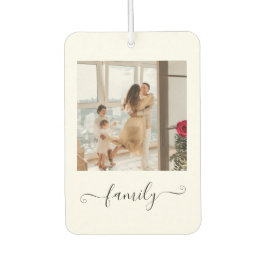 Custom Family Photo Freshener Luchtverfrisser