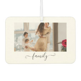 Custom Family Photo Freshener Luchtverfrisser