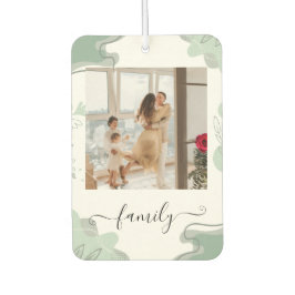 Custom Family Photo Freshener Luchtverfrisser