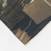 Custom Family Photo - Personalized Last Name  Fleece Deken (Hoek)