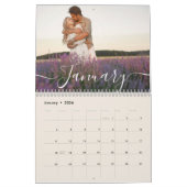 Custom Family Photo | Personalized Warm Sand  Kalender (Jan 2026)