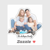 Custom Family Photo Vinyl Sticker – Waterproof Dec (Vel)
