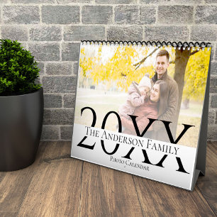 Custom Family Photos Year 20XX Calendar Kalender