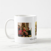 Custom Family Portrait Personalized Message Koffiemok (Links)