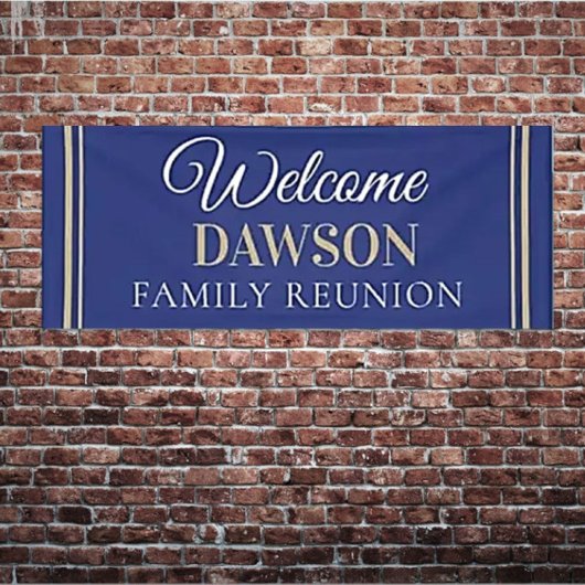CUSTOM Family Reunion banner