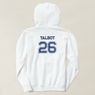 Custom Family Reunion Baseball Jersey Style Hoodie