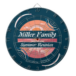 Custom Family Reunion Lake Dartbord