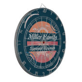 Custom Family Reunion Lake Dartbord (Voorkant Links)
