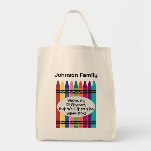 Custom Family Reunion Reusable Tote Bag  (Voorkant)