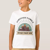 Custom Family Reunion Road Trip Moutain T-shirt (Voorkant)