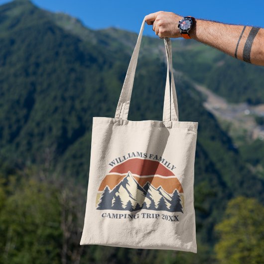 Custom Family Reunion Road Trip Sunset Keepomwille Tote Bag