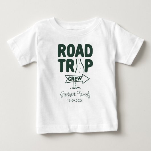 Custom Family Reunion Road Trip Typografie (Voorkant)